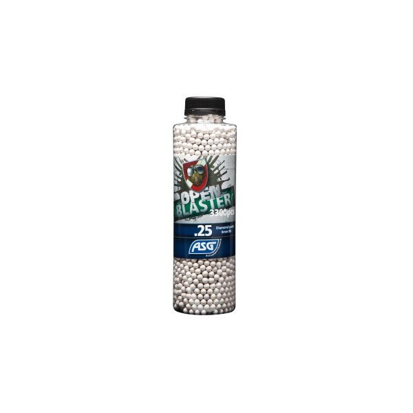 ASG OPEN BLASTER Billes 0 25gr Bouteille De 3300 Billes Airsof