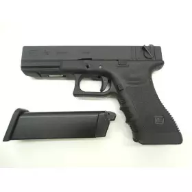 WE - G18c Noir GBB Gaz Blow Back FULL AUTO-1021