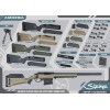 ARES- Amoeba Sniper STRIKER Noir SNIPER Airsoft Amoeba - 2