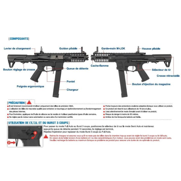 G&G - Réplique ARP 9 (AEG) G&G - Guay Guay Armament - 2