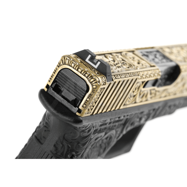 WE - G17 / WE17 Gen 3 Gravé ivoire Metal / ABS GBB WE Airsoft - 5