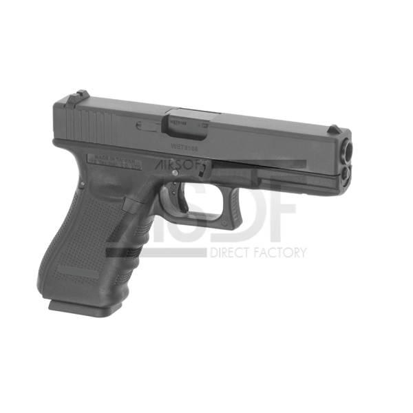 WE - G17 / WE17 Gen 4 NOIR Metal / ABS GBB WE Airsoft - 1