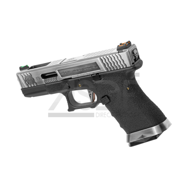WE - Série G19 Custom Metal Version GBB DUAL TONE WE Airsoft - 2