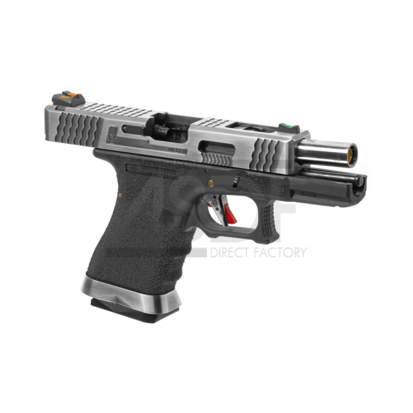 WE - Série G19 Custom Metal Version GBB DUAL TONE WE Airsoft - 3