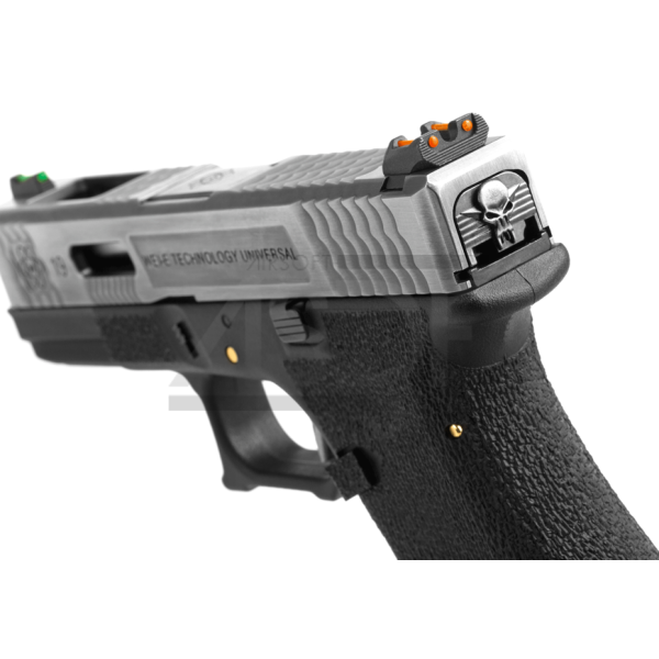 WE - Série G19 Custom Metal Version GBB DUAL TONE WE Airsoft - 6