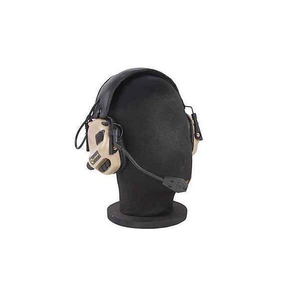 EARMOR - CASQUE EARMOR M32 TAN avec MICRO EARMOR - 1