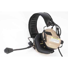 EARMOR - CASQUE EARMOR M32 TAN avec MICRO EARMOR - 2