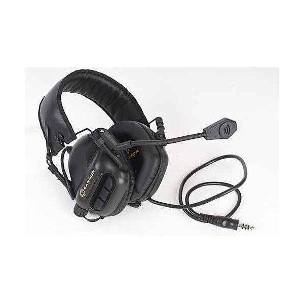 EARMOR - CASQUE EARMOR M32 Noir avec MICRO EARMOR - 2