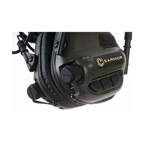 EARMOR - CASQUE EARMOR M32 FG avec MICRO EARMOR - 12