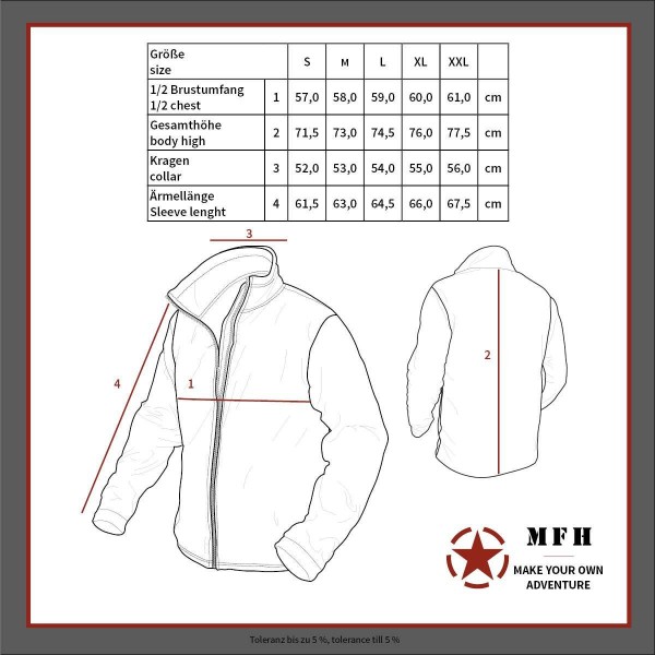 MFH - Veste Polaire Noir MFH - Max Fuchs - 3