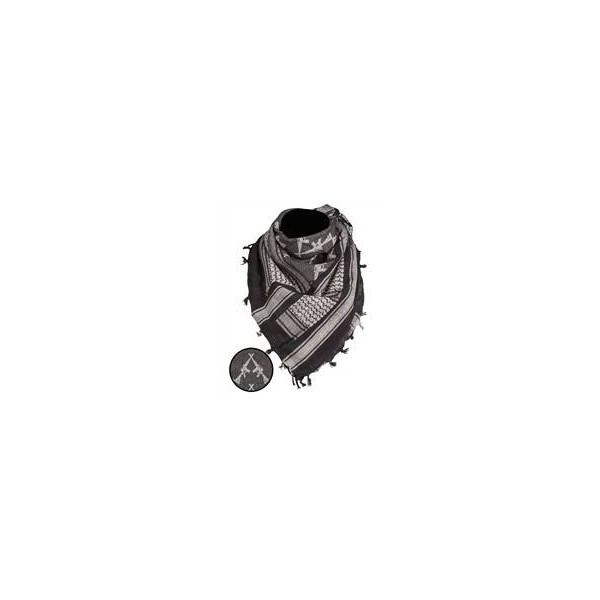 Mil-Tec - Shemagh Echarpe Noir M4 MILTEC - STURM MIL-TEC - 1