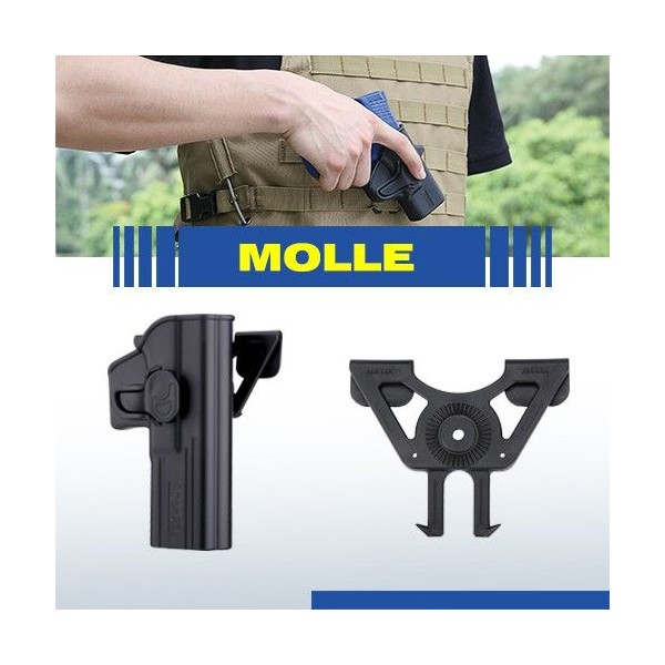 AMOMAX - ATTACHE MOLLE TAN AMOMAX - 2