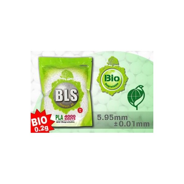 BLS - BILLE AIRSOFT 0.20GR BIODEGRADABLE BLS - 1