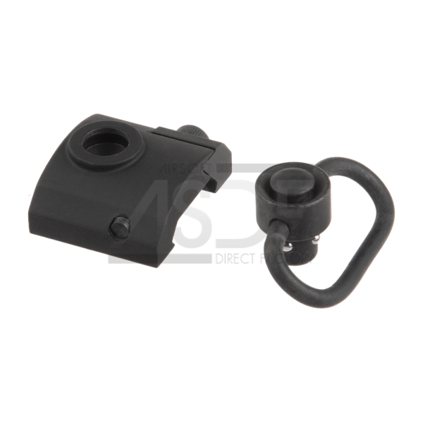 METAL - ATTACHE SANGLE SUR RAIL METAL - 3
