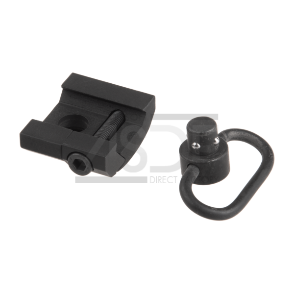 METAL - ATTACHE SANGLE SUR RAIL METAL - 4