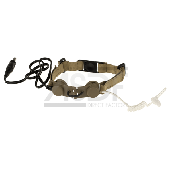 Ztactical - Laryngophone tactique TAN (Throat Mic) Z-TACTICAL - 1