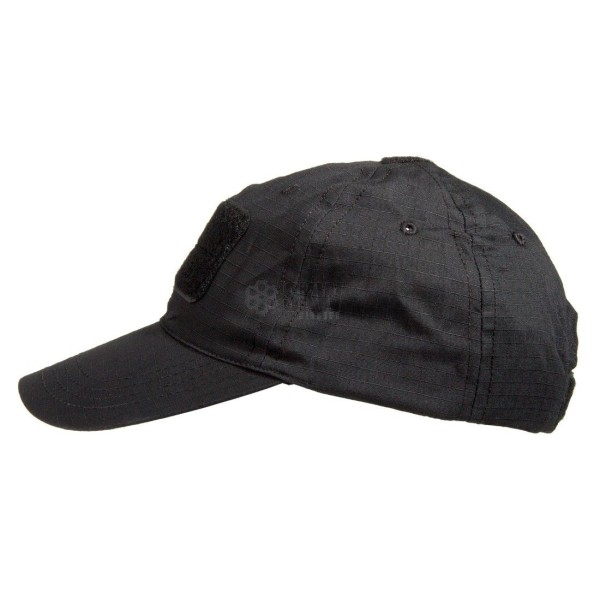 DELTA TACTICS - CASQUETTE NOIR REGLABLE AVEC VELCRO DUEL CODE - 2