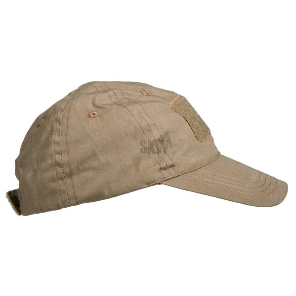 DELTA TACTICS - CASQUETTE TAN REGLABLE AVEC VELCRO DUEL CODE - 3