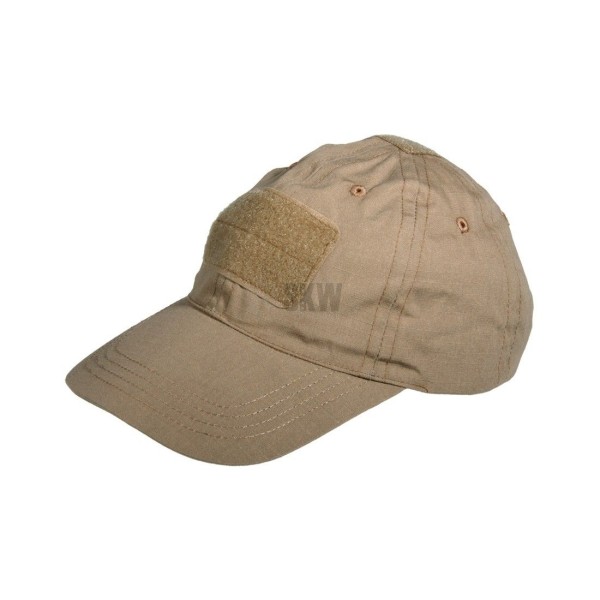 DELTA TACTICS - CASQUETTE TAN REGLABLE AVEC VELCRO DUEL CODE - 1