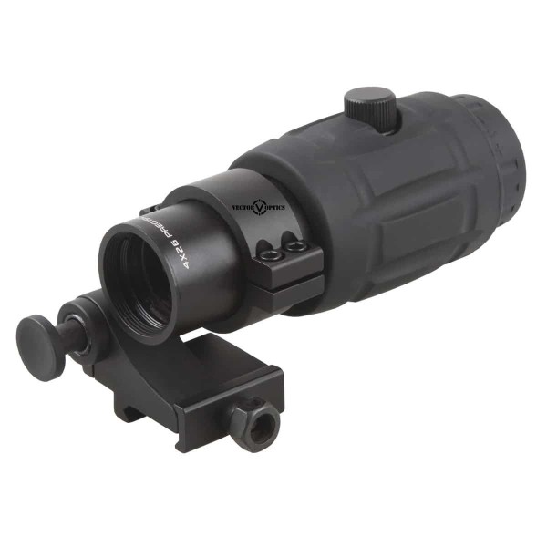 VECTOR OPTICS - MAGNIFIER 4x AVEC SUPPORT LATERAL RABATTABL VECTOR OPTICS - 5
