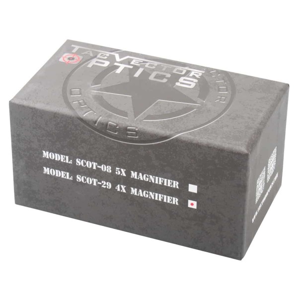 VECTOR OPTICS - MAGNIFIER 4x AVEC SUPPORT LATERAL RABATTABL VECTOR OPTICS - 7