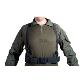 DELTA TACTICS - CEINTURE MOLLE AVEC BRETELLES NOIR DUEL CODE - 2