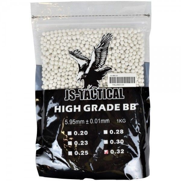 JS-TACTICAL - BILLE BLANCHE 0.12GR 1KILOS GRENADE JS-TACTICAL - 1