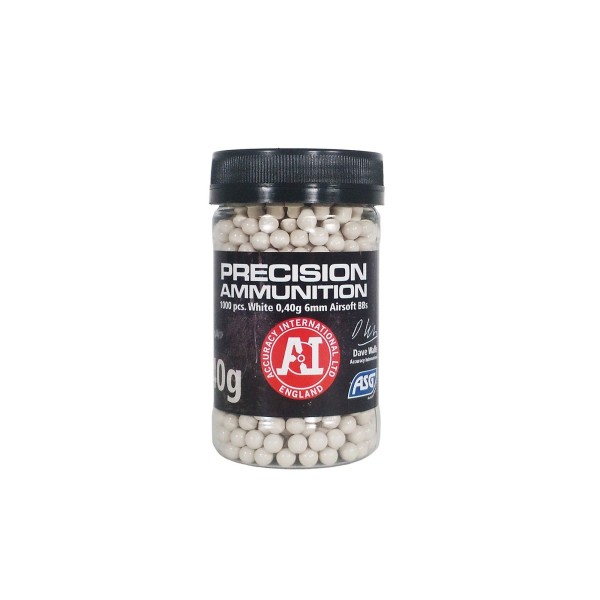ASG -BILLES 0.40GR POUR SNIPER AIRSOFT BOITE 1000 BILLES ASG - Action Sport Game - 1