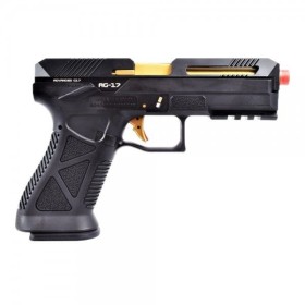 HFC - PISTOLET A GAZ AG-17 BLACK CANON OR HFC - 2