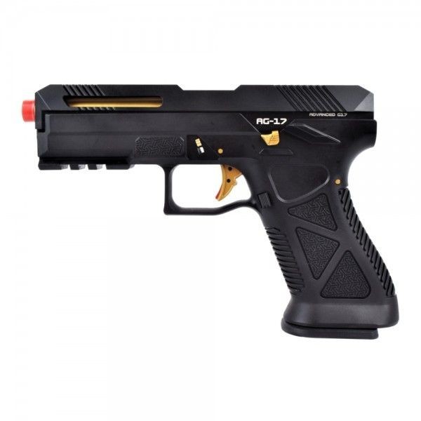 HFC - PISTOLET A GAZ AG-17 BLACK CANON OR HFC - 3