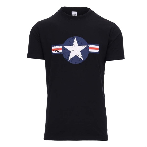 VAN OS - T-SHIRT TYPE WWII GUERRE MONDIAL NOIR VAN OS - 1