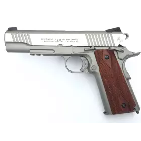 CYBER GUN - COLT 1911 RAIL GUN CHROME CO2-29539