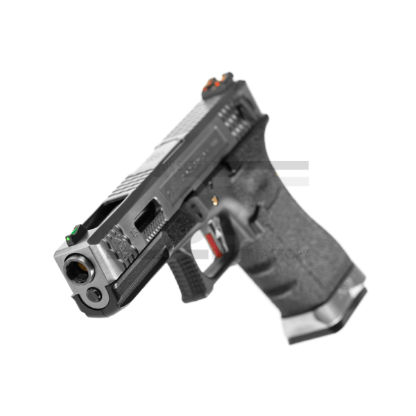 WE - Série G18 FULL AUTO Custom Metal Version GBB DUAL WE Airsoft - 4