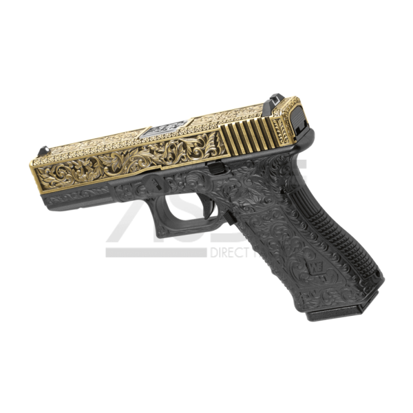 WE - G19 / WE19 Gen 3 Gravé ivoire Metal / ABS GBB WE Airsoft - 8