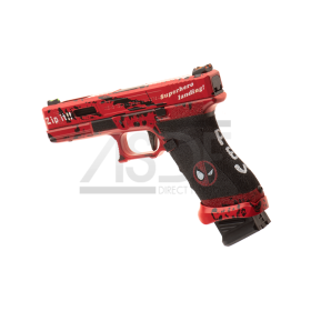 WE - G17 DEAD POOL CUSTOM FULL METAL GBB-29833
