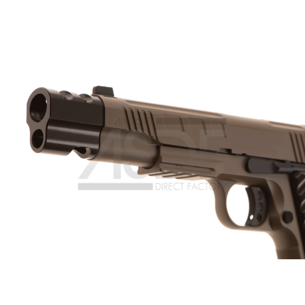 KJ WORKS - 1911 KP 16 FULL METAL GAZ AVEC COMPENSATEUR KJ Works - 3