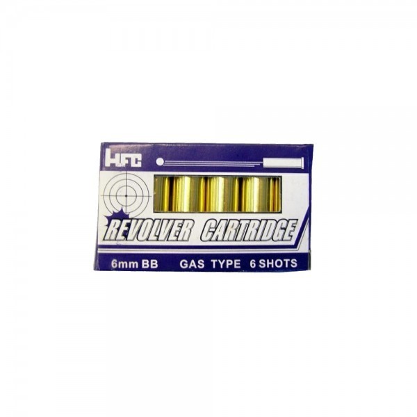 HFC - CARTOUCHE POUR REVOLVER PACK 6 PIECES HFC - 1
