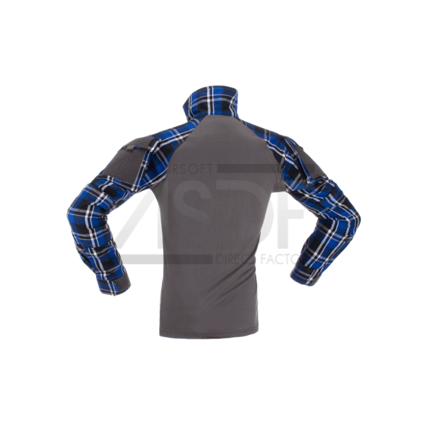 INVADER GEAR - FLANNEL COMBAT SHIRT BLEU INVADER GEAR - 2
