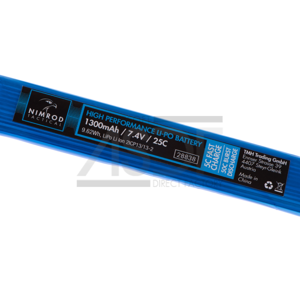 NIMROD - BATTERIE 7.4V 1300MAH TWIN TYPE NIMROD - 3