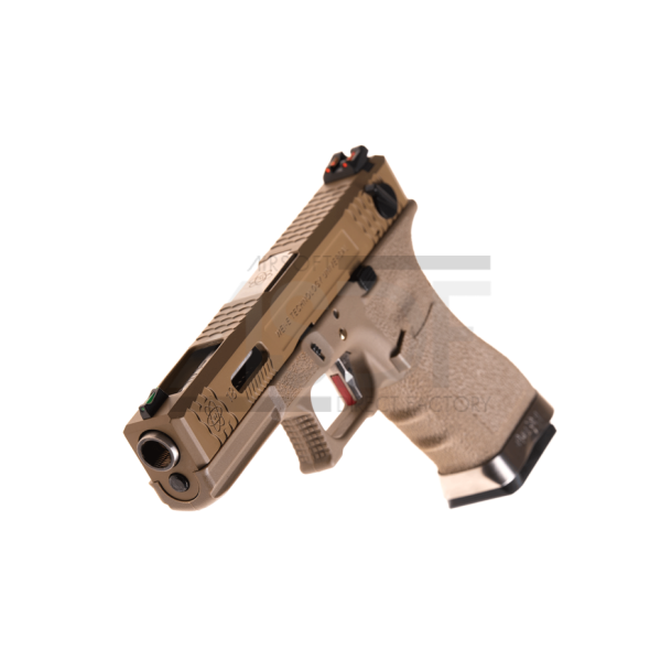 WE - G18 FORCE CUSTOM FULL TAN GBB WE Airsoft - 4