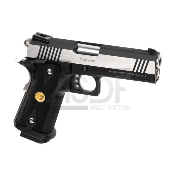 WE - HI-CAPA 4.3 OPS SILVER FULL METAL GBB WE Airsoft - 1
