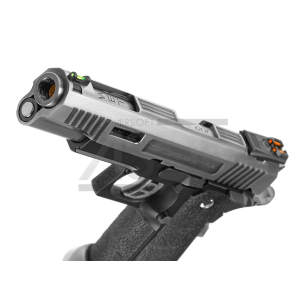 WE - HI-CAPA 5.1 T.REX SILVER FULL METAL GBB WE Airsoft - 3