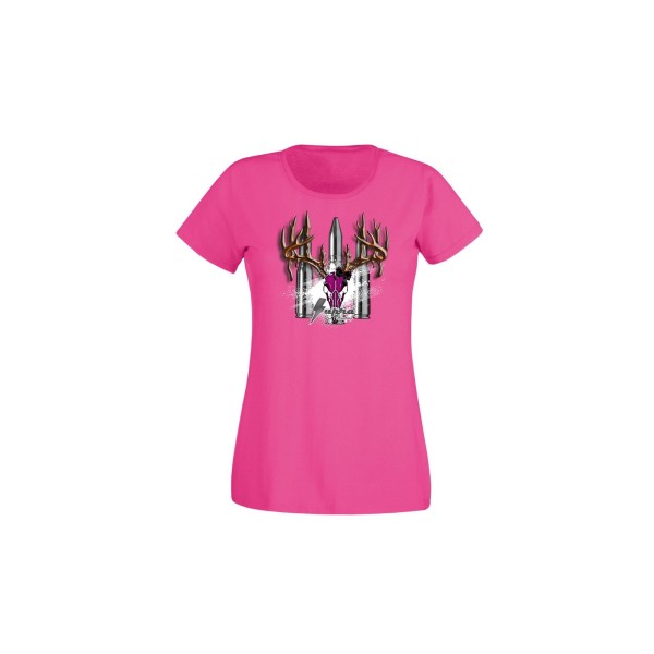 SUPRA - T-SHIRT ROSE POUR FEMME - 1
