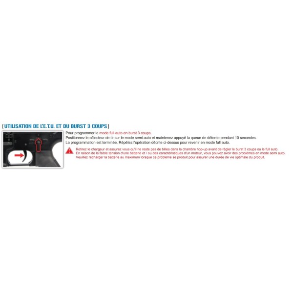 G&G - REPLIQUE LONGUE GC18 MOD1 NOIR G&G - Guay Guay Armament - 6