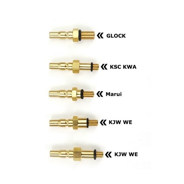 POWAIR - ADAPTATEUR GAZ HPA ET VALVES POWAIR - 5