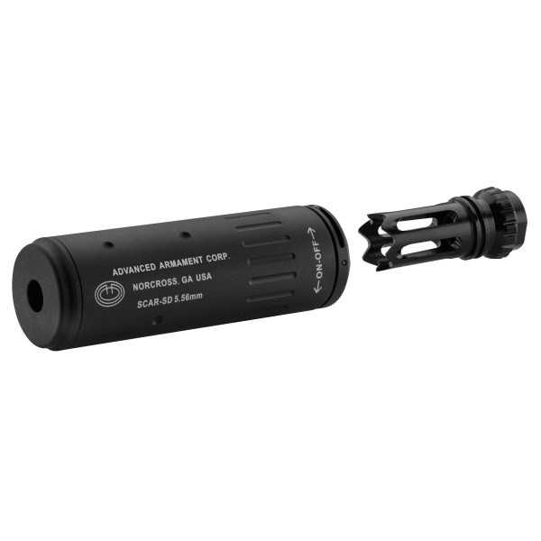 BO MANUFACTURE - SILENCIEUX ALU QD + CACHE FLAMME - 1