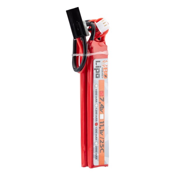 BO - BATTERIE LIPO 2S 7.4V 1300mAh 25C  - 2