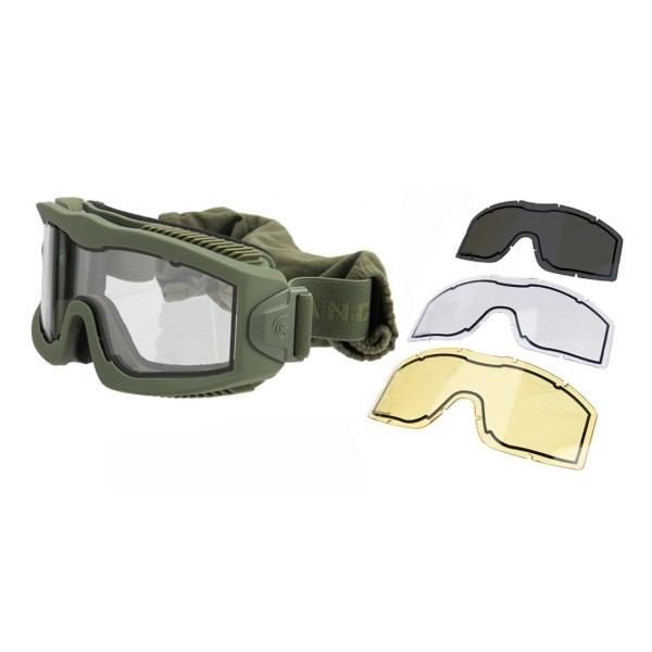LANCER TACTICAL - MASQUE AERO PROTECTION 3VERRES - 2