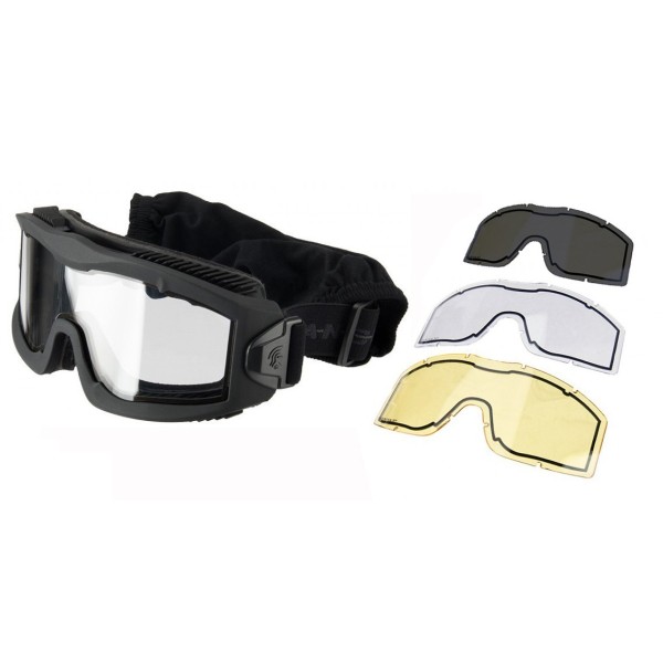 LANCER TACTICAL - MASQUE AERO PROTECTION 3VERRES - 3