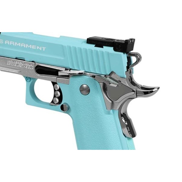 G&G - 1911 MACARON BLUE GAZ 6MM GPM  - 3